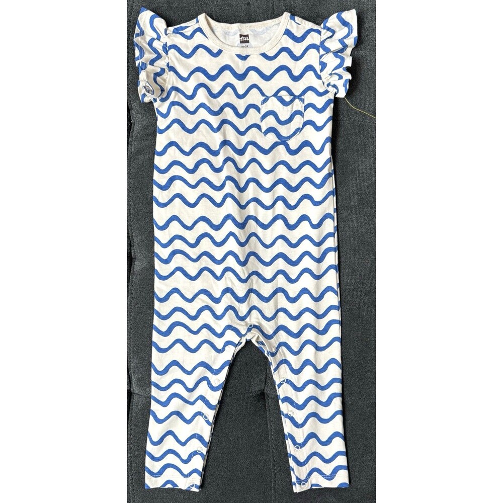 NWOT's 18/24M Tea Collection 100% Cotton Summer Romper